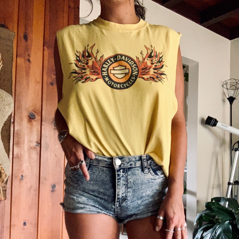 Harley cut off tank
